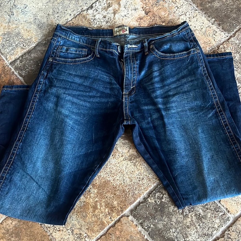 Mens wrangler 20X 36x32 jeans style 44 slim straight